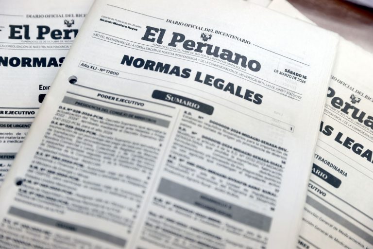 Estas son las normas legales más importantes del sábado 29 de marzo del 2025